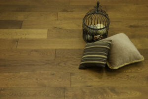 Natural Engineered Flooring Oak Smoked Brushed UV Oiled 20 5mm By 180mm By 1900mm