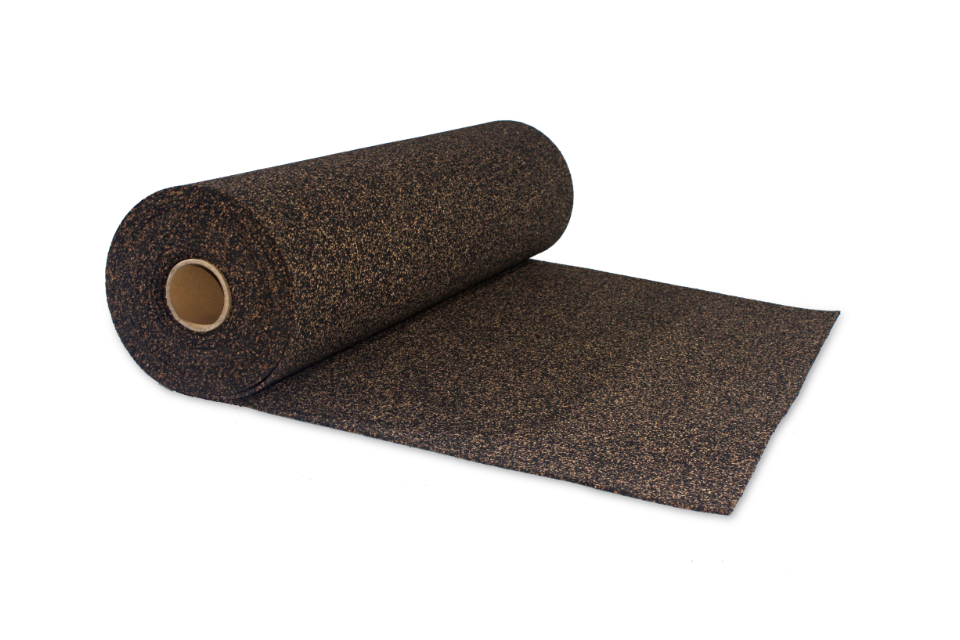 5mm Rubber Carpet Underlay  Durafort 5 Crumb Rubber Underlay