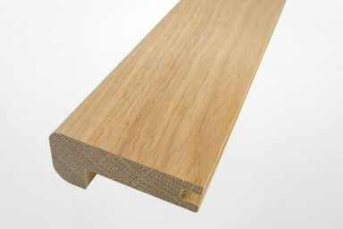Solid Oak Stair Nosing Grooved 60mm by 25mm by 1000-1250mm ACS236 1