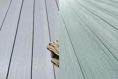 Supremo WPC Double Face Composite Decking Boards Patina & Mouse Grey 23mm By 135mm By 2400mm DC025-2400 0
