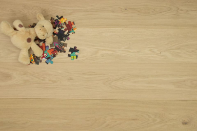 Natural Solid Flooring Oak Unfinished 20mm By 180mm By 400-2000mm