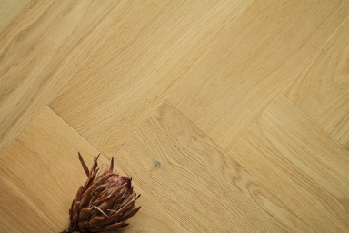 Natural Engineered Flooring Oak Bespoke Click Herringbone Japan Brushed Uv Lacquered 12/3mm By 120mm By 550mm FL4555 1
