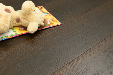 Natural Engineered Flooring Oak Click Espresso Piccolo Brushed Uv Oiled 14/3mm By 190mm By 400-1500mm
