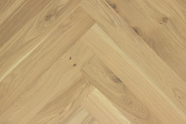 Rustic Engineered Flooring Oak Click Herringbone Non Visible UV Oiled 14/3mm By 150mm By 560mm FL4587 1
