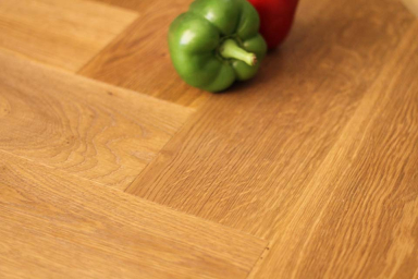Prime Engineered Flooring Oak Bespoke Michigan Brushed UV Lacquered 14/3mm By 120mm By 600mm