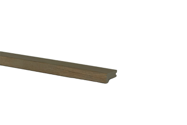 Solid Oak Square Stair Nosing Grey 25mm By 60mm By 1100mm
