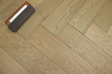 Natural Engineered Flooring Oak Herringbone Roma Brushed UV Oiled 15/4mm By 125mm By 600mm FL3989 8