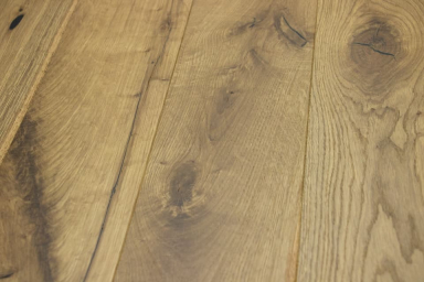 Natural Engineered Flooring Oak Light Smoked Brushed UV Oiled 14/3mm By 190mm By 1900mm FL2645 19