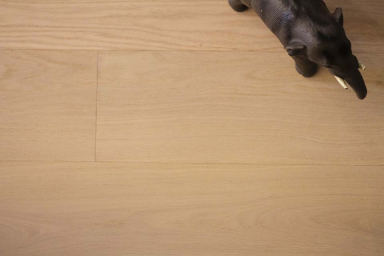 Prime Engineered Flooring Oak  Bespoke Click Spain Brushed Uv Lacquered 14/3mm By 190mm By 1900mm