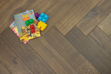 Natural Engineered Flooring Oak Herringbone Cemento Hardwax Oiled 16/4mm By 120mm By 580mm HB031 6