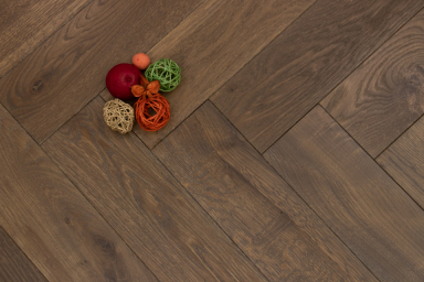 Natural Engineered Flooring Oak Herringbone New Cemento Wax Oiled 16/4mm By 120mm By 580mm HB071 5