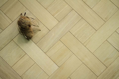 Prime Engineered Flooring Oak Bespoke Versailles Japan Brushed Uv Lacquered 19/3mm By 980mm By 980mm