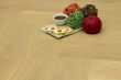 Natural Engineered Flooring Oak Herringbone Ribolla Brushed UV Lacquered 15/4mm By 90mm By 600mm FL4408 7