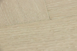 Natural Engineered Flooring Oak Herringbone Polar White Brushed UV Lacquered 15/4mm By 90mm By 600mm FL4409 8
