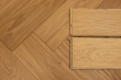Prime Engineered Flooring Oak Herringbone Brushed Uv Matt Lacquered 14/3mm By 90mm By 450mm FL4440 4