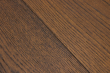Natural Engineered Flooring Oak Coffee Brushed Uv Lacquered 12/2mm By 190mm By 400-1500mm FL4445 4