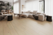 Natural Engineered Flooring Oak Double White Brushed UV Lacquered 15/4mm By 220mm By 2200mm FL3368 1