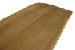 European Oak Dining Room Table Top LiVe Edge Unfinished Brushed Smoked 40mm By 780mm By 1250mm TB011 4