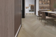 Prime Engineered Flooring Oak Herringbone Ribolla Brushed Uv Lacquered 14/3mm By 120mm By 600mm FL4467 5
