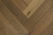 Natural Engineered Flooring Oak Herringbone Smoked Cinnamon Oiled 15/4mm By 90mm By 600mm FL2918 4