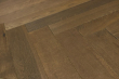 Natural Engineered Flooring Oak Herringbone Smoked Cinnamon Oiled 15/4mm By 90mm By 600mm FL2918 5