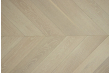 Prime Engineered Flooring Oak Chevron Sunny White Brushed UV Oiled 15/4mm By 90mm By 610mm FL3006 2