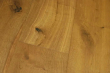 Natural Engineered Flooring Oak Dark Smoked Brushed UV Oiled 14/3mm By 220mm By 1900mm FL3086 13
