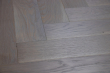 Prime Engineered Flooring Oak Herringbone White Grey Brushed UV Oiled 14/3mm By 98mm By 590mm FL2928 5