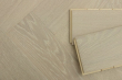 Prime Engineered Flooring Oak Herringbone Polar White Brushed UV Semi Matt Lacquered 14/3mm By 98mm By 490mm FL4122 6
