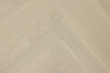 Prime Engineered Flooring Oak Herringbone Polar White Brushed UV Semi Matt Lacquered 14/3mm By 98mm By 490mm FL4122 2