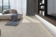 Prime Engineered Flooring Oak Chevron Silver Stone Brushed Uv Lacquered 14/3mm By 90mm By 510mm FL4480 4