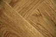 Natural Engineered Flooring Oak Click Herringbone Native Light Brushed Uv Lacquered 12/3mm By 120mm By 600mm FL4493 2
