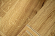 Natural Engineered Flooring Oak Click Herringbone Native Light Brushed Uv Lacquered 12/3mm By 120mm By 600mm FL4493 3