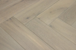 Natural Engineered Flooring Oak Herringbone Coral Brushed Wax Oiled 16/4mm By 140mm By 580mm FL4512 4