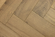 Natural Engineered Flooring Oak Herringbone Cognac Uv Oiled 13/4mm By 140mm By 700mm FL4522 2
