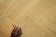 Natural Engineered Flooring Oak Bespoke Click Herringbone Japan Brushed Uv Lacquered 12/3mm By 120mm By 550mm FL4555 2