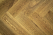 Natural Engineered Flooring Oak Bespoke Click Herringbone Michigan Brushed Uv Lacquered 12/3mm By 120mm By 550mm FL4564 3
