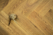 Natural Engineered Flooring Oak Bespoke Click Herringbone Michigan Brushed Uv Lacquered 12/3mm By 120mm By 550mm FL4564 2