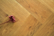 Natural Engineered Flooring Oak Bespoke Click Herringbone New York Brushed Uv Lacquered 12/3mm By 120mm By 550mm FL4566 4