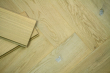Prime Engineered Flooring Oak  Bespoke Click Herringbone Norway Brushed Uv Lacquered 12/3mm By 120mm By 550mm FL4577 6