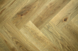 Select Engineered Flooring Oak Bespoke Click Herringbone Montana Brushed Uv Lacquered 12/3mm By 120mm By 550mm FL4609 5