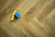 Select Engineered Flooring Oak Bespoke Click Herringbone Montana Brushed Uv Lacquered 12/3mm By 120mm By 550mm FL4609 3