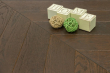 Natural Engineered Flooring Oak Chevron Espresso Piccolo Brushed Uv Oiled 15/4mm By 125mm By 600mm FL4610 2