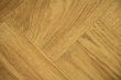 Prime Engineered Flooring Oak Herringbone Paris Brown Brushed Uv Oiled 14/3mm By 120mm By 600mm FL4621 2