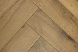 Natural Engineered Flooring Oak Click Herringbone Cognac Brushed Uv Oiled 12/3mm By 120mm By 550mm FL4633 1