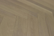 Natural Engineered Flooring Oak Herringbone White UV Oiled 15/3mm By 90mm By 450mm HB036 4