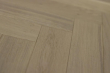 Natural Engineered Flooring Oak Herringbone White UV Oiled 15/3mm By 90mm By 450mm HB036 2