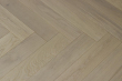 Natural Engineered Flooring Oak Herringbone White UV Oiled 15/3mm By 90mm By 450mm HB036 5