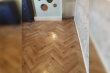 Natural Engineered Flooring Oak Herringbone UV Oiled 15/3mm By 90mm By 450mm HB038 2