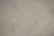Natural Engineered Flooring Oak Herringbone Bianco Hardwax Oiled 16/4mm By 140mm By 580mm HB041 2